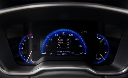 2022 Toyota Corolla Cross XLE Instrument Cluster Wallpapers 450x275 (120)