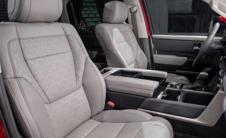2022 Toyota Tundra Limited Interior Front Seats Wallpapers 450x275 (89)