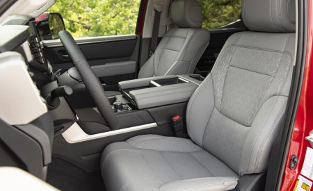2022 Toyota Tundra Limited Interior Front Seats Wallpapers 450x275 (51)