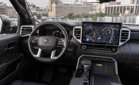 2022 Toyota Tundra Platinum (Color: Blueprint) Interior Wallpapers 450x275 (7)