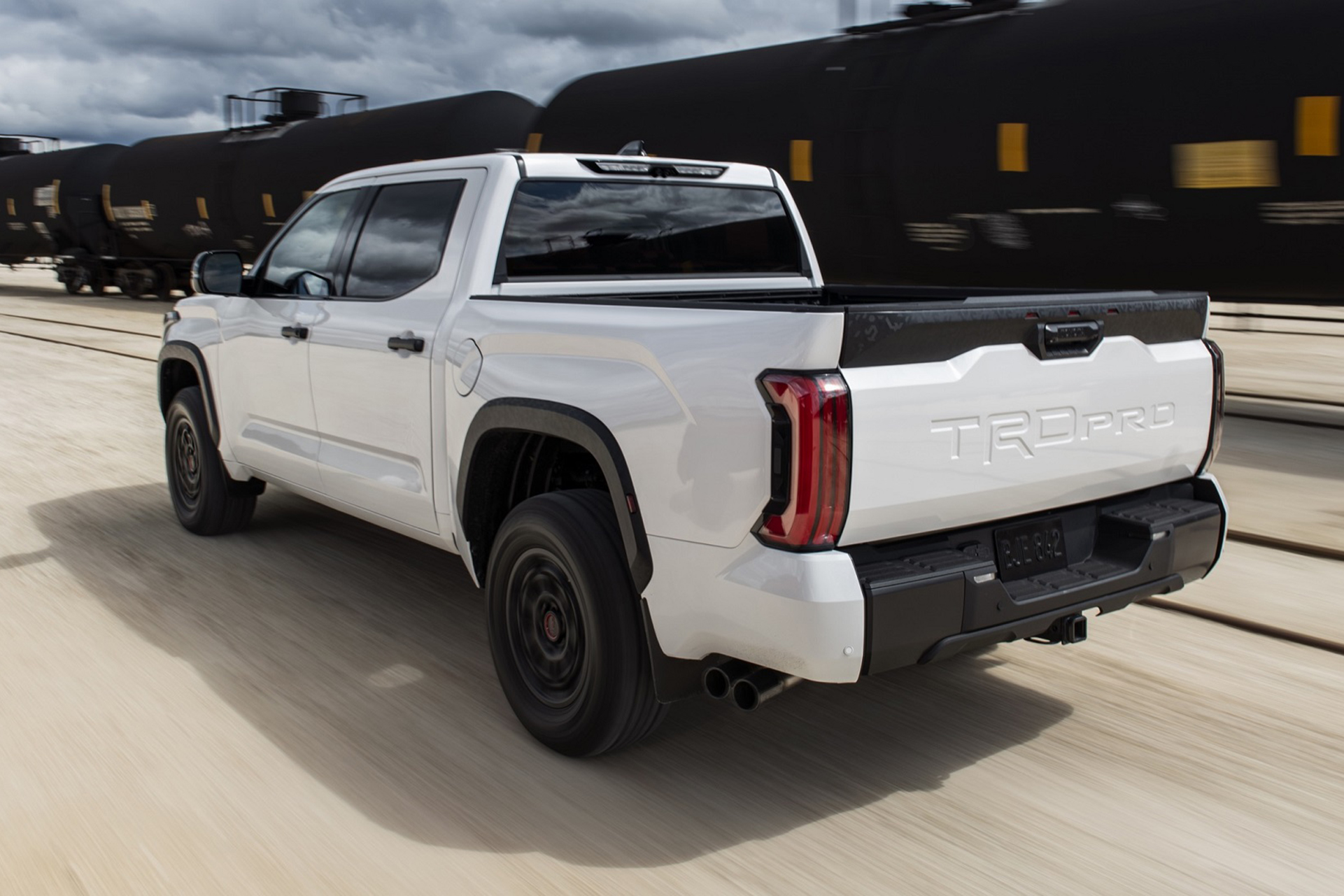 2022 Toyota Tundra TRD Pro Rear Three-Quarter Wallpapers (4)