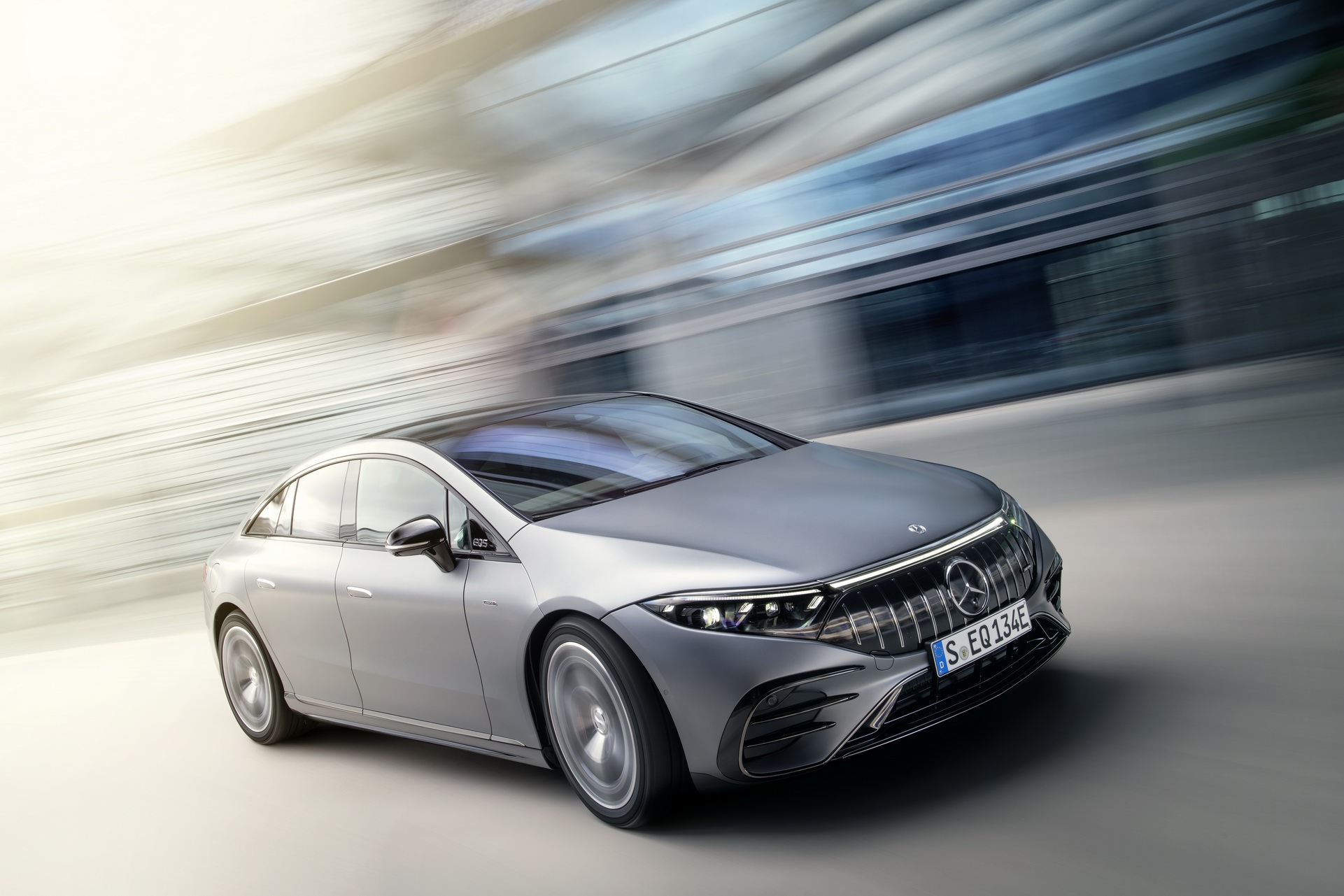 2023 Mercedes-AMG EQS 53 4MATIC+ Front Three-Quarter Wallpapers (2)