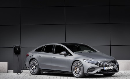 2023 Mercedes-AMG EQS 53 4MATIC+ Front Three-Quarter Wallpapers 450x275 (18)
