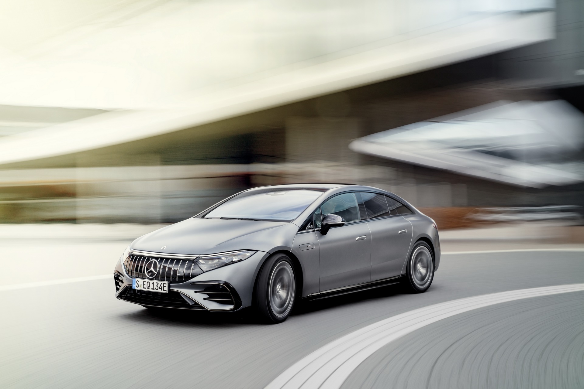 2023 Mercedes-AMG EQS 53 4MATIC+ Front Three-Quarter Wallpapers (8)