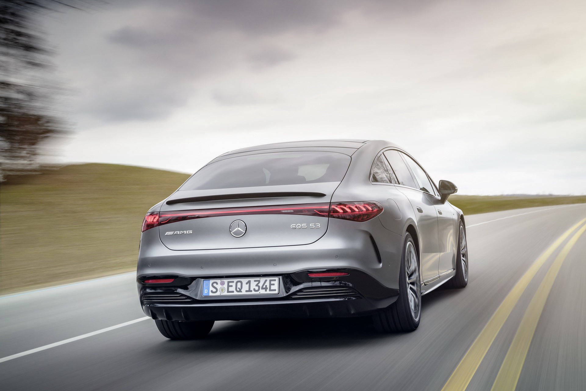 2023 Mercedes-AMG EQS 53 4MATIC+ Rear Wallpapers (6)