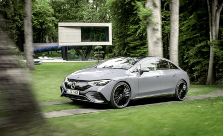 2023 Mercedes-Benz EQE 350 Edition 1 AMG Line Front Three-Quarter Wallpapers 450x275 (17)