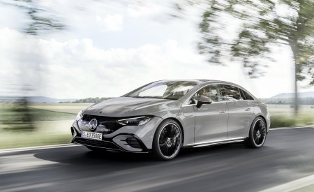 2023 Mercedes-Benz EQE 350 Edition 1 AMG Line Front Three-Quarter Wallpapers 450x275 (8)