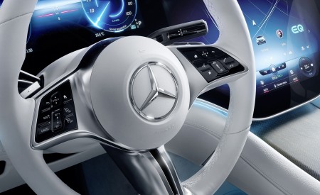 2023 Mercedes-Benz EQE 350 Edition 1 AMG Line Interior Steering Wheel Wallpapers 450x275 (80)