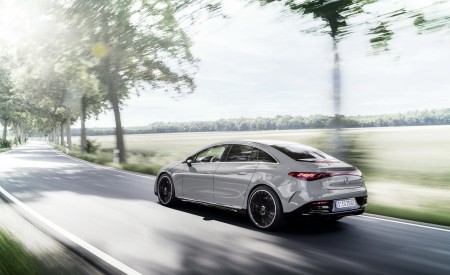 2023 Mercedes-Benz EQE 350 Edition 1 AMG Line Rear Three-Quarter Wallpapers 450x275 (7)