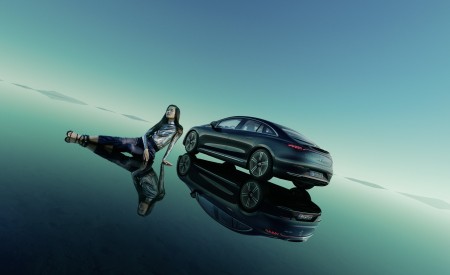 2023 Mercedes-Benz EQE Rear Three-Quarter Wallpapers 450x275 (88)