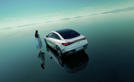 2023 Mercedes-Benz EQE Rear Wallpapers 450x275 (89)