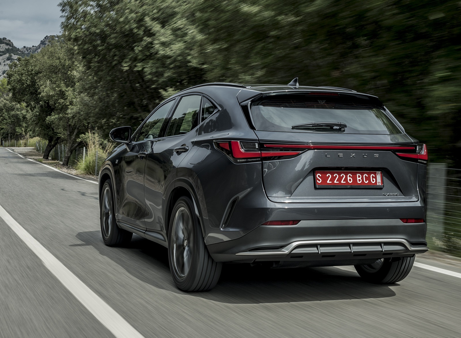 2021 Lexus NX 350 (Euro-Spec) Rear Three-Quarter Wallpapers  (12)