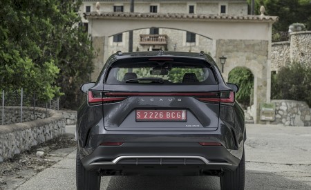 2021 Lexus NX 350 (Euro-Spec) Rear Wallpapers 450x275 (34)
