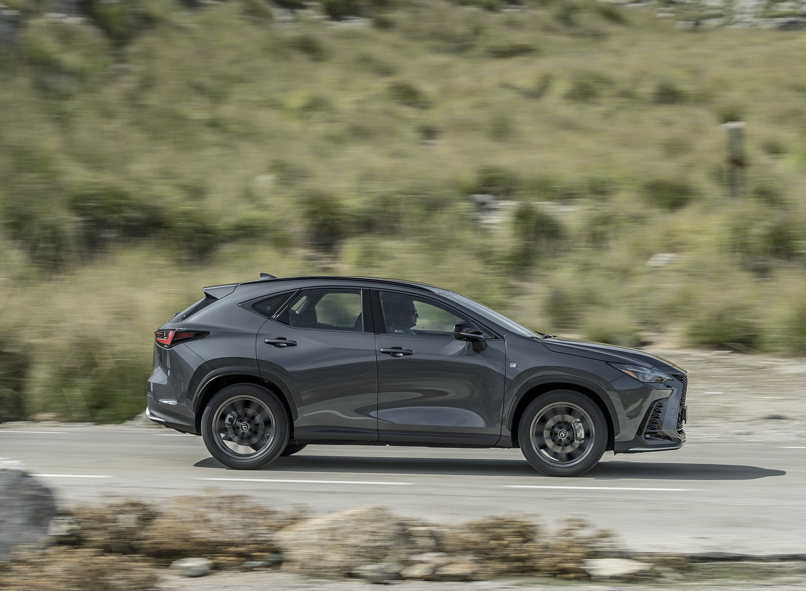 2021 Lexus NX 350 (Euro-Spec) Side Wallpapers (8)