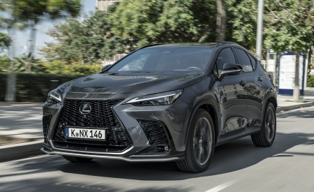 2021 Lexus NX 450h+ (Euro-Spec) Front Three-Quarter Wallpapers 450x275 (30)