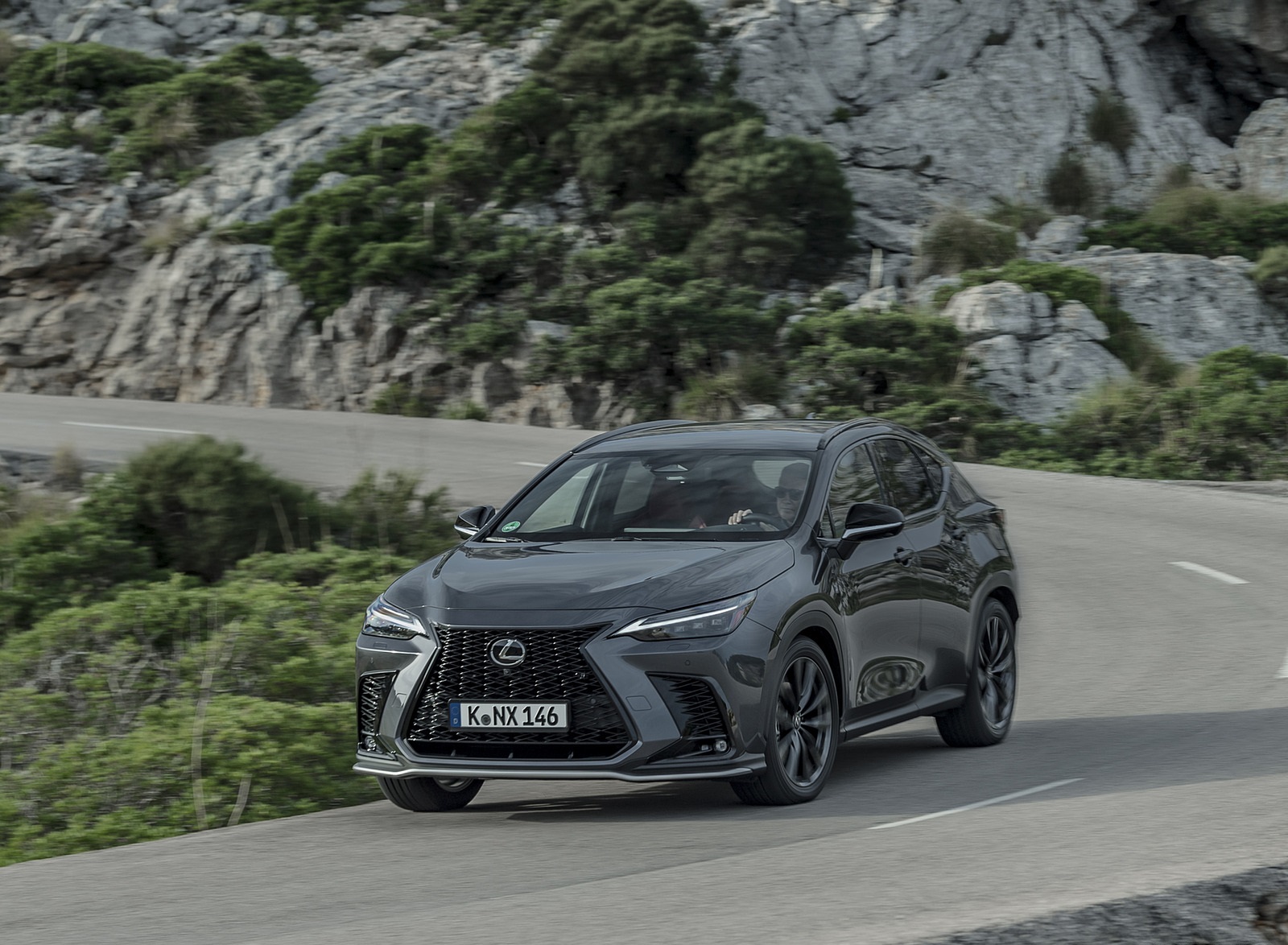 2021 Lexus NX 450h+ (Euro-Spec) Front Wallpapers (15)