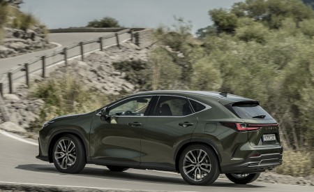 2021 Lexus NX 450h+ (Euro-Spec) Rear Three-Quarter Wallpapers  450x275 (93)