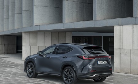 2021 Lexus NX 450h+ (Euro-Spec) Rear Three-Quarter Wallpapers 450x275 (41)