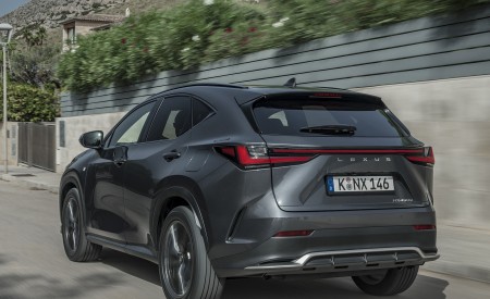 2021 Lexus NX 450h+ (Euro-Spec) Rear Three-Quarter Wallpapers 450x275 (35)