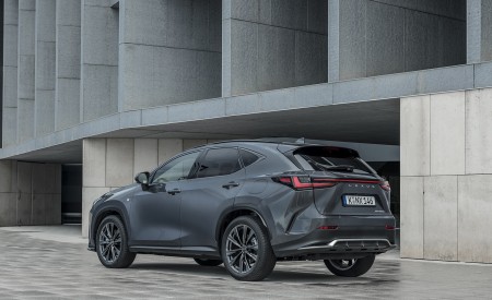 2021 Lexus NX 450h+ (Euro-Spec) Rear Three-Quarter Wallpapers 450x275 (42)