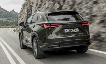 2021 Lexus NX 450h+ (Euro-Spec) Rear Wallpapers 450x275 (115)