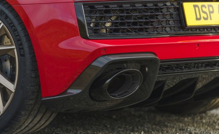 2022 Audi R8 Coupe V10 Performance RWD (UK-Spec) Exhaust Wallpapers 450x275 (86)