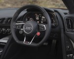 2022 Audi R8 Coupe V10 Performance RWD (UK-Spec) Interior Steering Wheel Wallpapers 150x120