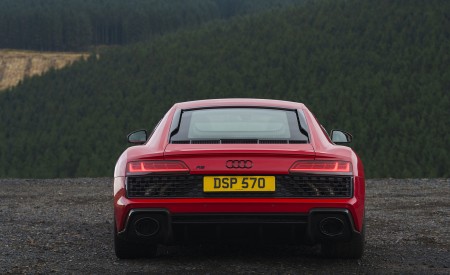 2022 Audi R8 Coupe V10 Performance RWD (UK-Spec) Rear Wallpapers 450x275 (55)