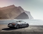 2022 Audi R8 Spyder V10 Performance RWD (Color: Daytona Gray Metallic) Rear Three-Quarter Wallpapers 150x120