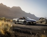 2022 Audi R8 Spyder V10 Performance RWD (Color: Daytona Gray Metallic) Side Wallpapers 150x120