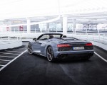 2022 Audi R8 Spyder V10 Performance RWD (Color: Kamero Grey) Rear Three-Quarter Wallpapers 150x120