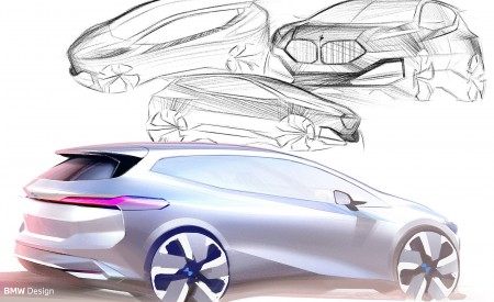 2022 BMW 223i Active Tourer Design Sketch Wallpapers 450x275 (217)