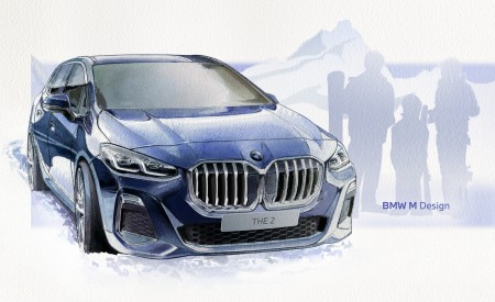 2022 BMW 223i Active Tourer Design Sketch Wallpapers 450x275 (215)