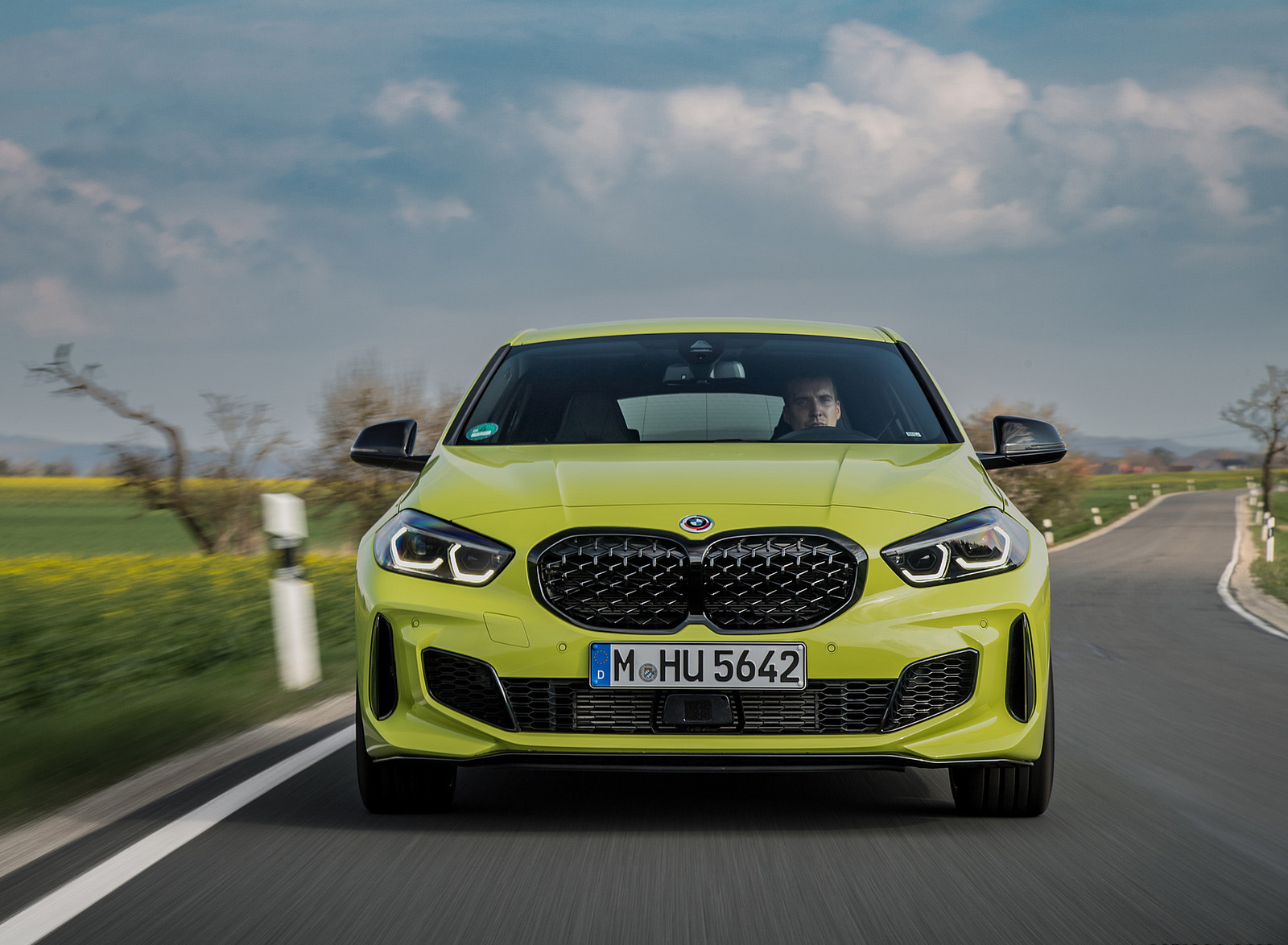 2022 BMW M135i xDrive Front Wallpapers #18 of 95