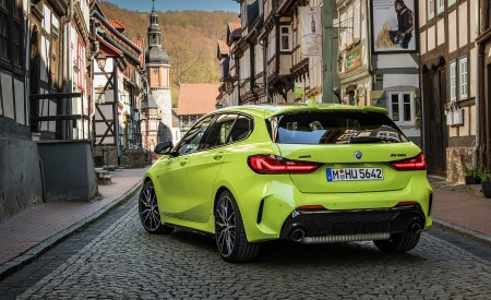 2022 BMW M135i Rear Three-Quarter Wallpapers 450x275 (51)