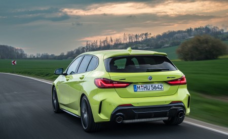2022 BMW M135i Rear Three-Quarter Wallpapers 450x275 (28)
