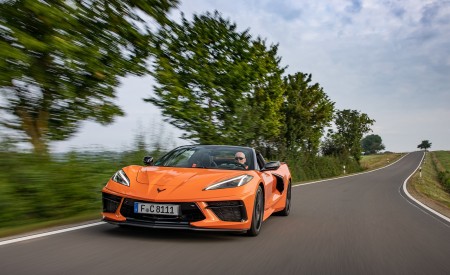 2022 Chevrolet Corvette Stingray Convertible (Euro-Spec) Front Wallpapers 450x275 (7)