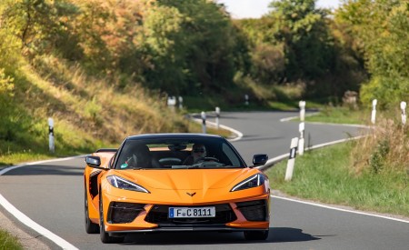 2022 Chevrolet Corvette Stingray Convertible (Euro-Spec) Front Wallpapers 450x275 (3)