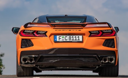 2022 Chevrolet Corvette Stingray Convertible (Euro-Spec) Rear Wallpapers 450x275 (23)