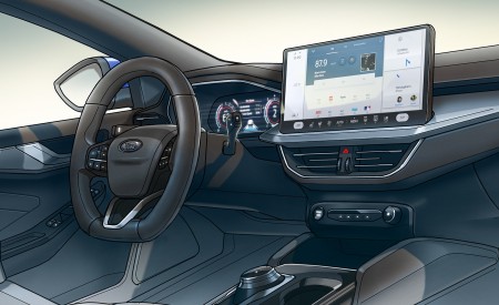 2022 Ford Focus Design Sketch Wallpapers 450x275 (12)