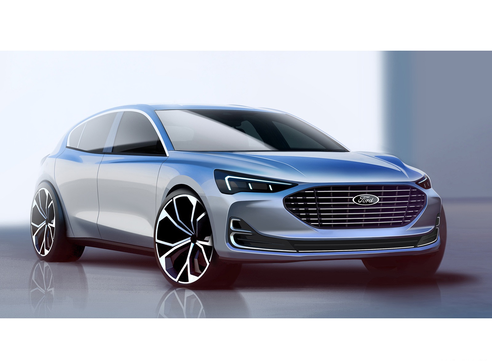 2022 Ford Focus Design Sketch Wallpapers (8)
