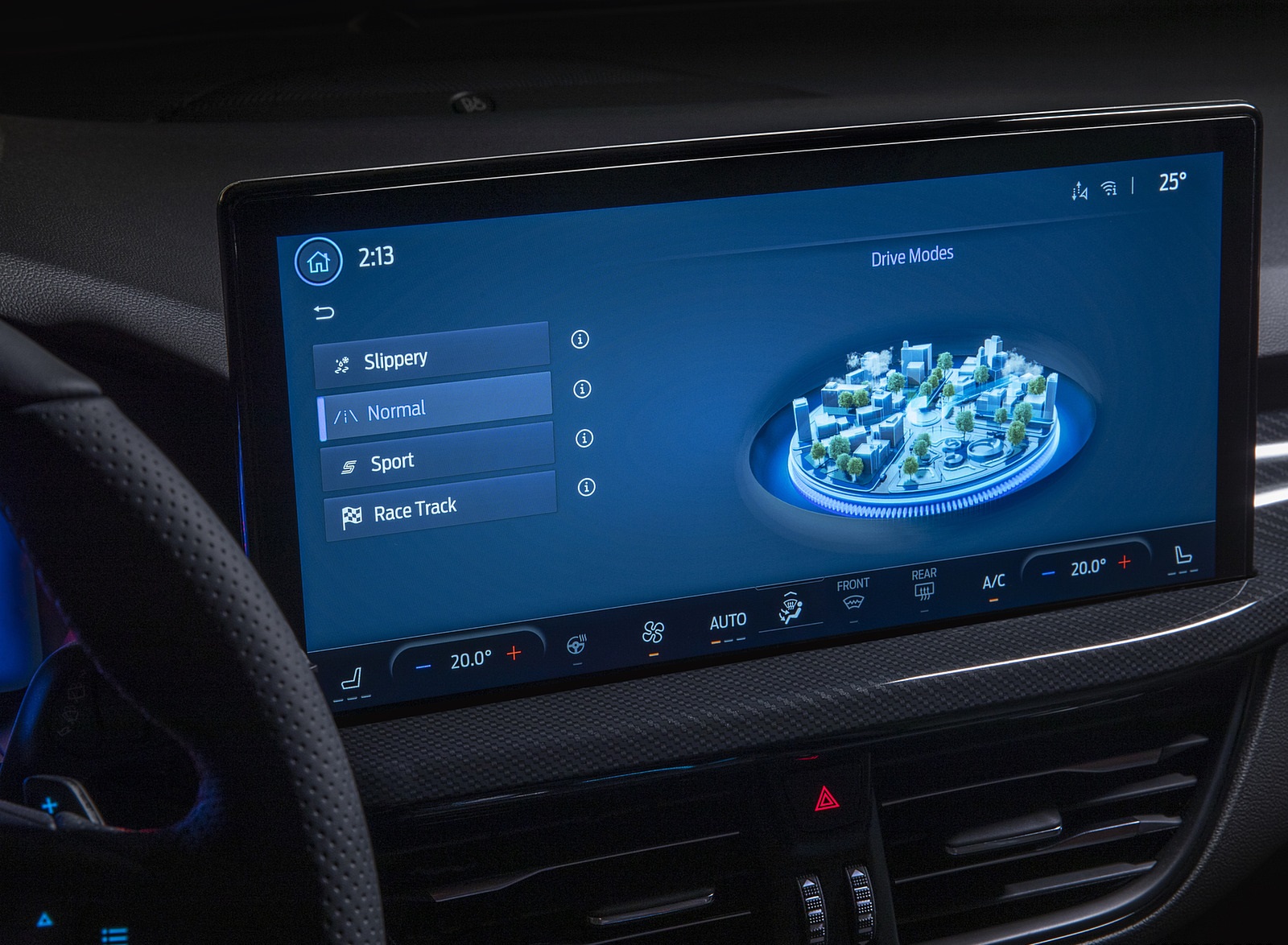 2022 Ford Focus ST Central Console Wallpapers (13)