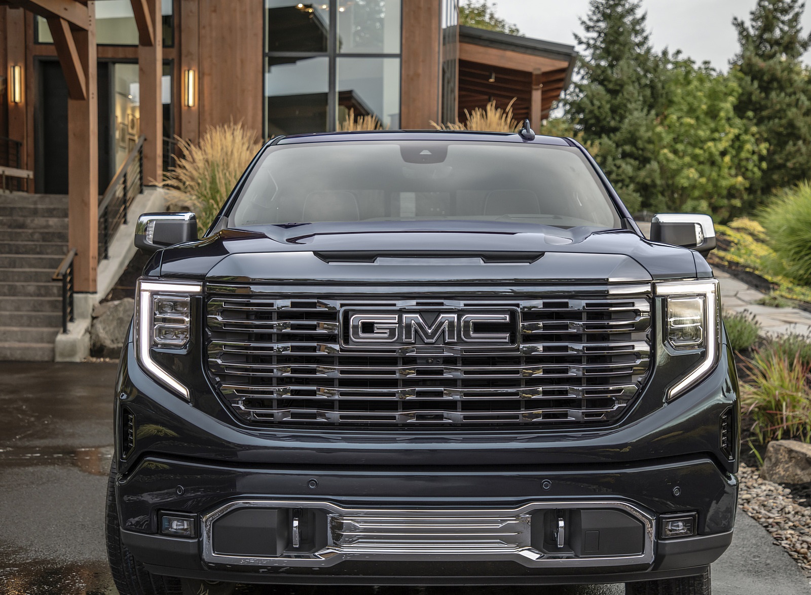 2022 GMC Sierra Denali Ultimate Grille Wallpapers (5)