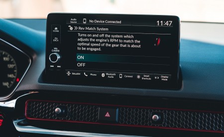 2022 Honda Civic Si Central Console Wallpapers 450x275 (49)