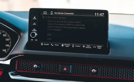 2022 Honda Civic Si Central Console Wallpapers  450x275 (50)