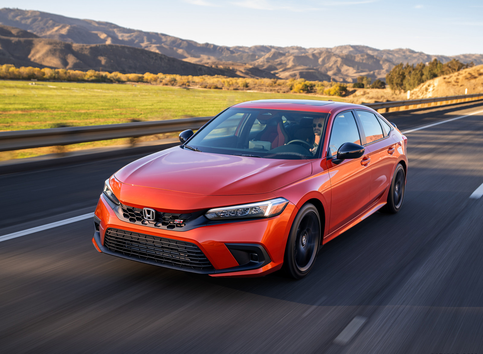 2022 Honda Civic Si Front Three-Quarter Wallpapers (3)