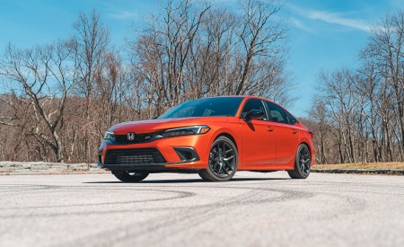 2022 Honda Civic Si Front Three-Quarter Wallpapers 450x275 (8)