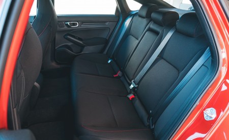 2022 Honda Civic Si Interior Rear Seats Wallpapers 450x275 (68)