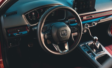 2022 Honda Civic Si Interior Steering Wheel Wallpapers 450x275 (47)