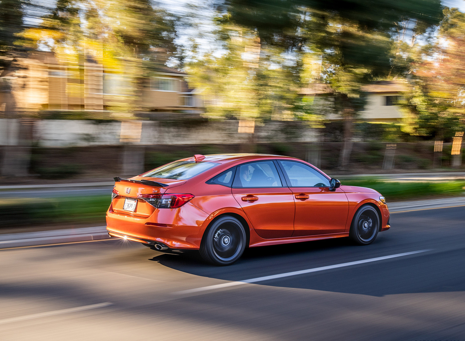 2022 Honda Civic Si Rear Three-Quarter Wallpapers (8)